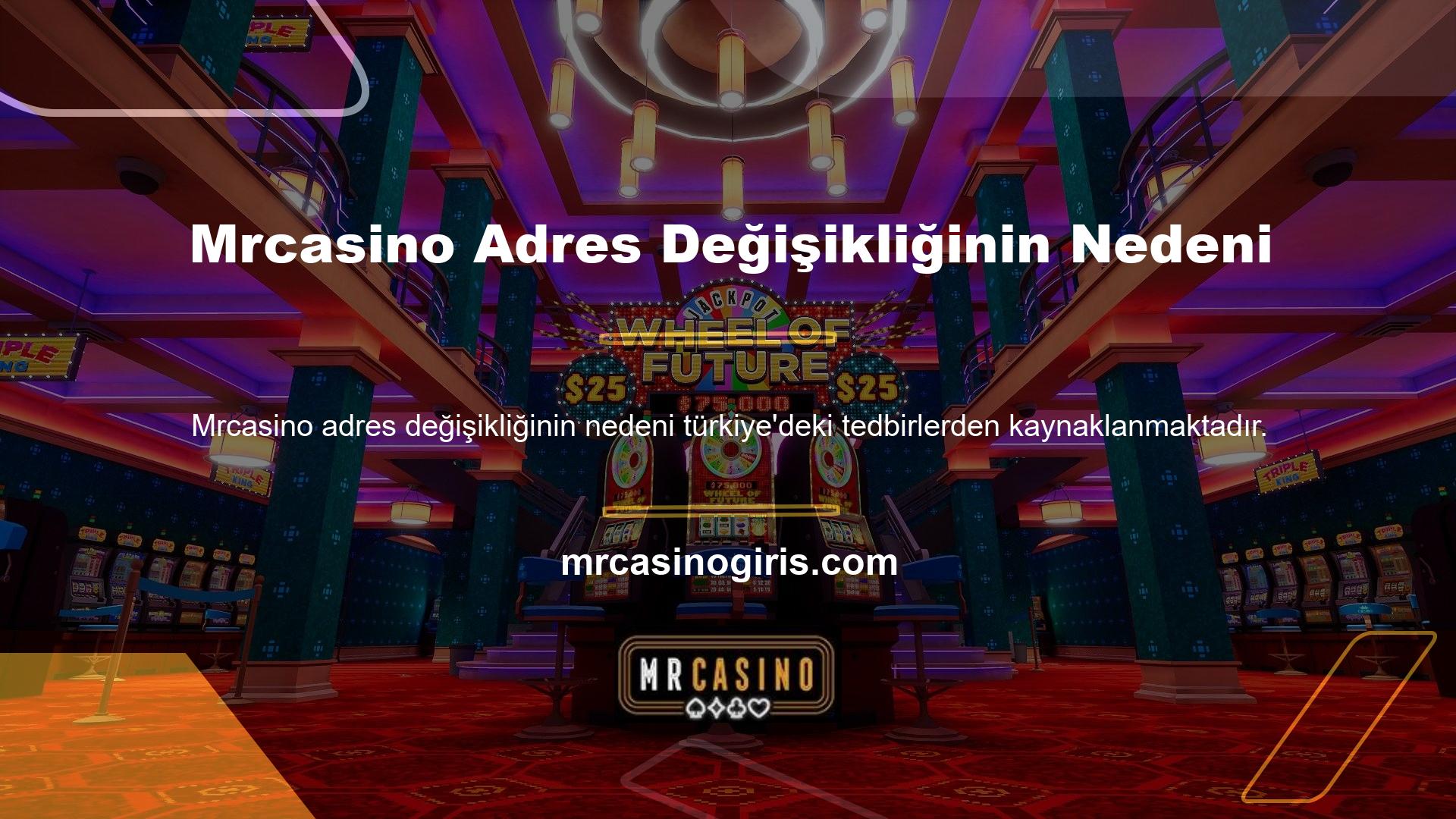 Türkiye'de tüm yabancı casino siteleri yasal olmadığı için bu önlemler istikrarlı bir şekilde devam edecektir