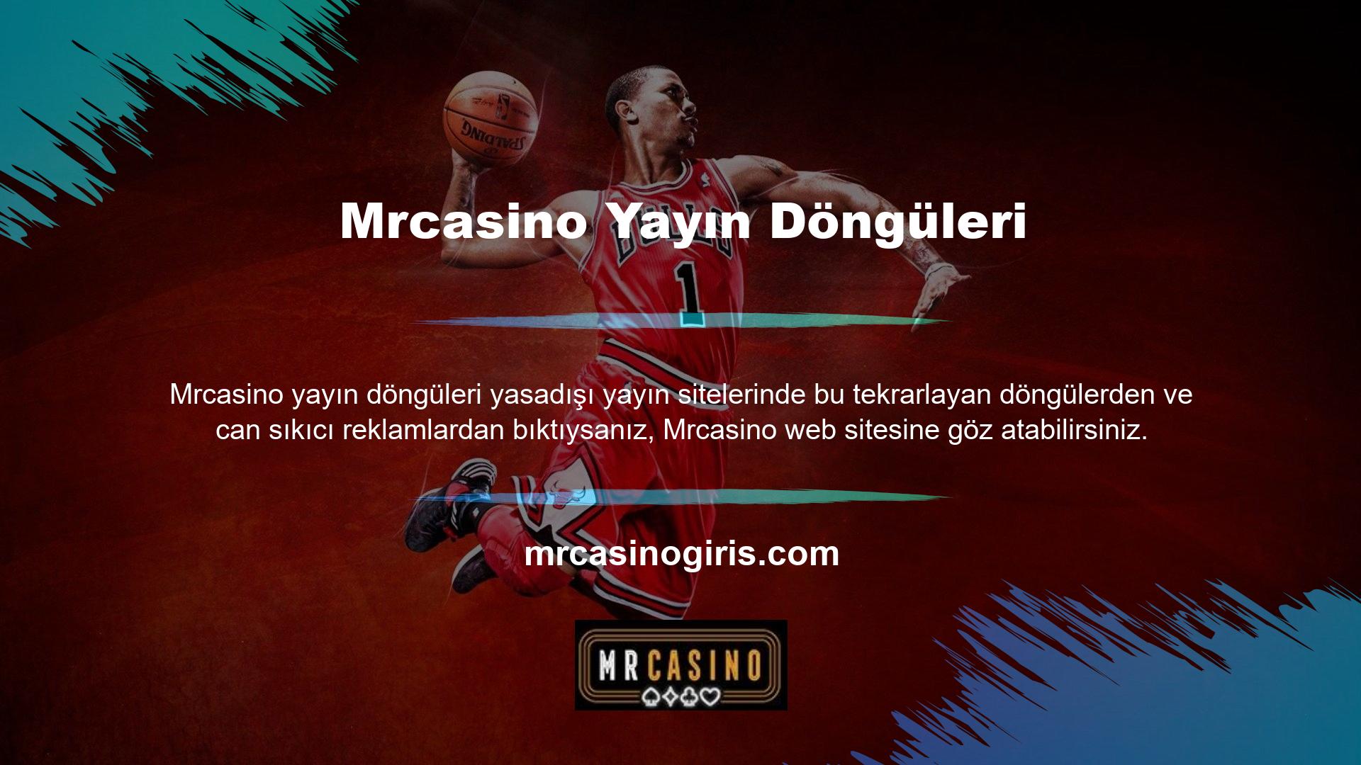 Casino Mrcasino tarafından oluşturulan çevrimiçi bahis siteleri ve hizmetleri sayesinde, en sevdiğiniz oyunları tek bir kuruş ödemeden canlı izlemenin tadını çıkarabilirsiniz