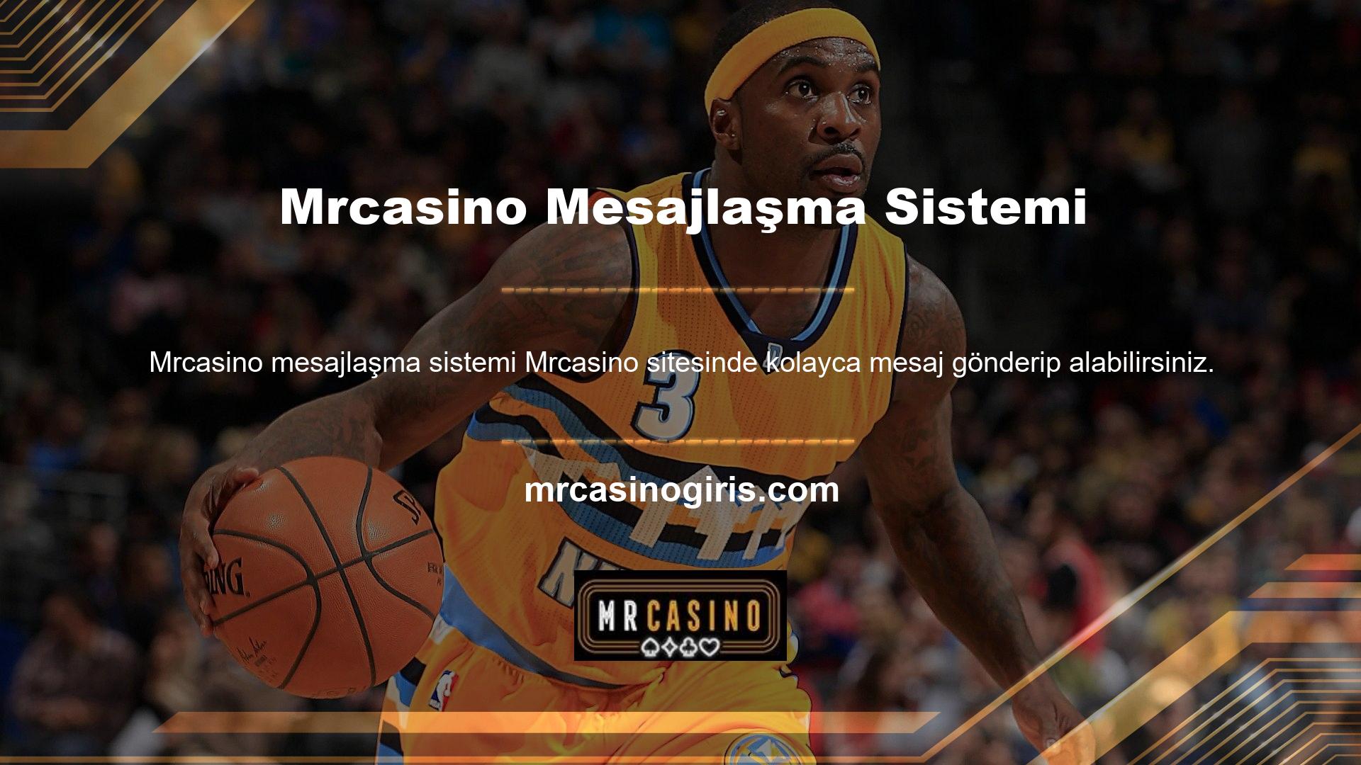 Mrcasino Destek Gerçek Zaman Desteği; Gerçek zaman desteği hızlı yanıtı