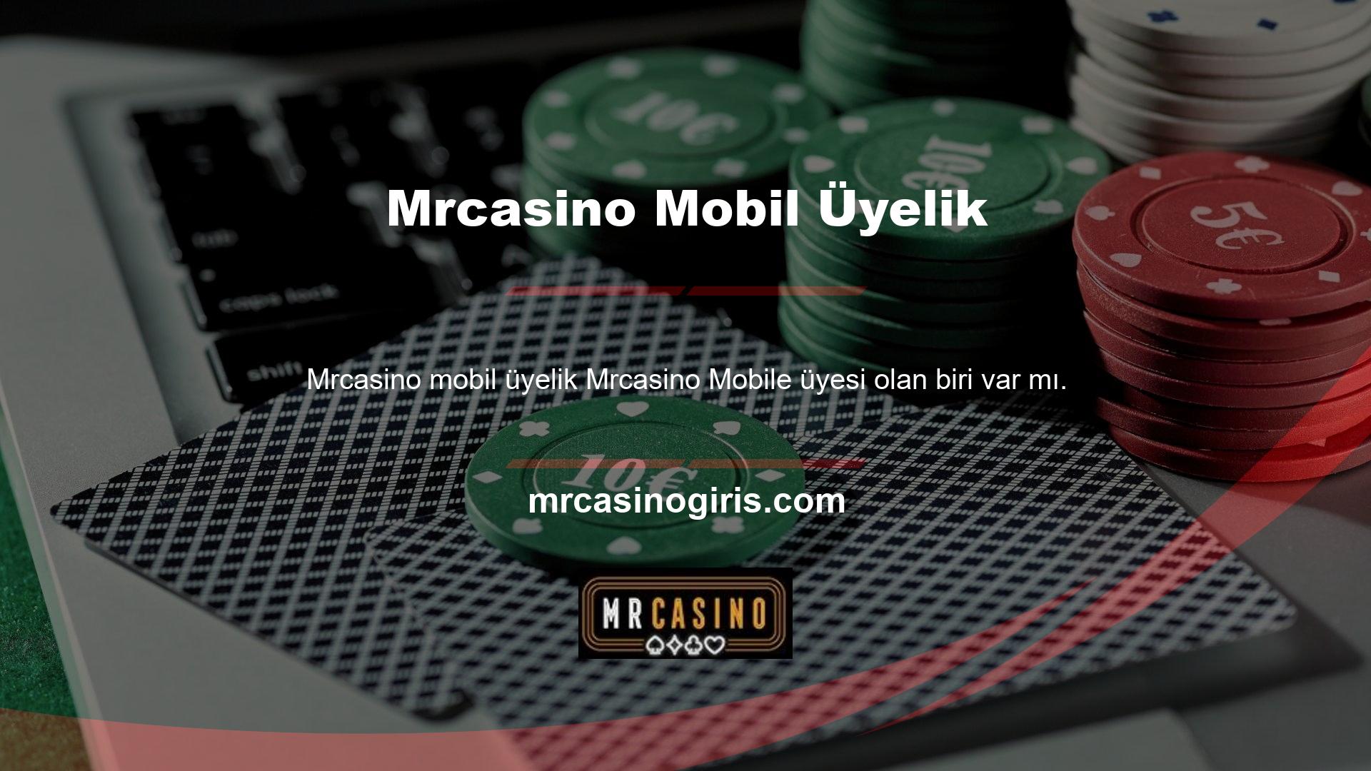 Bir bahis sitesinde birçok farklı şey var